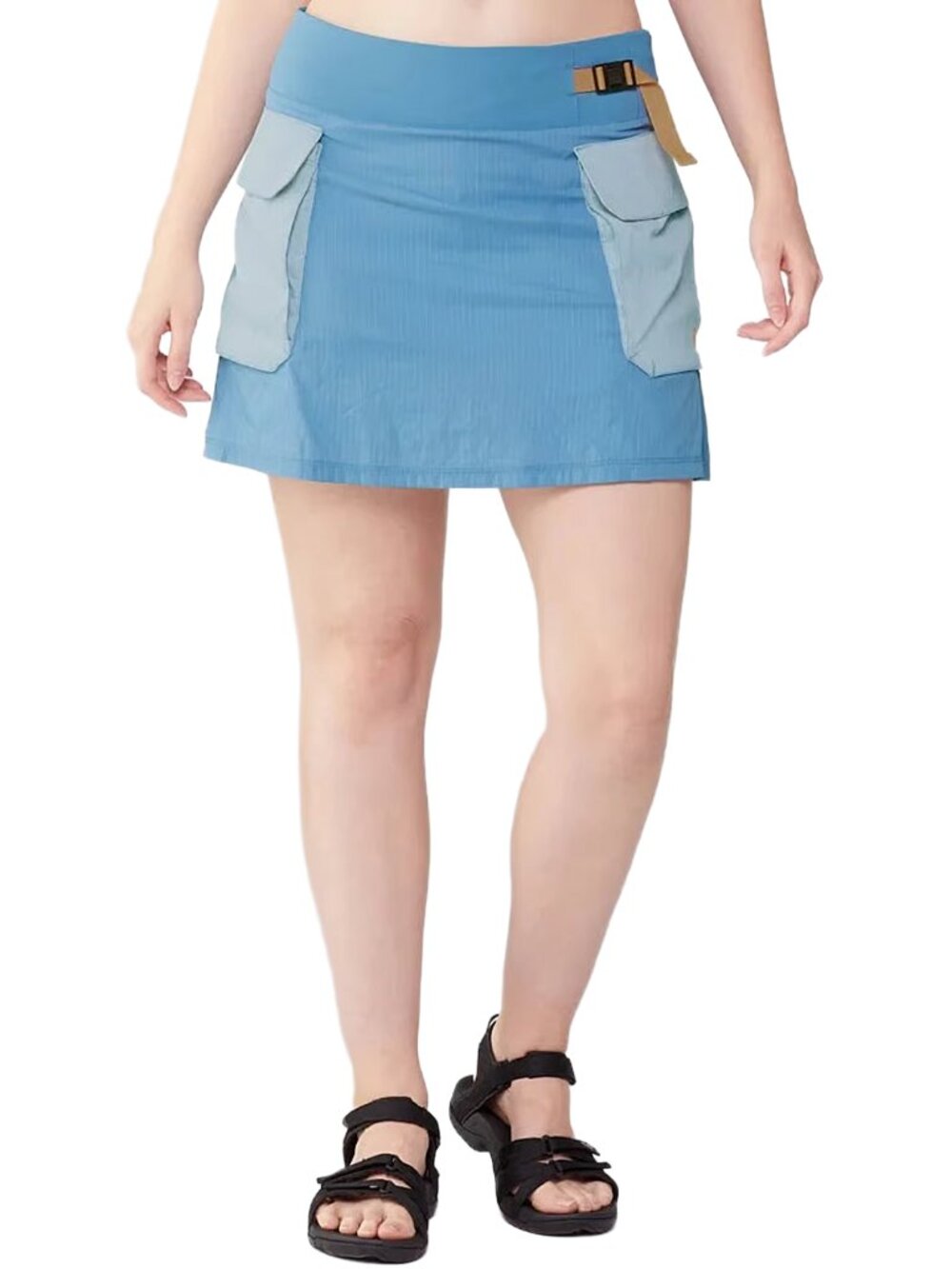 The North Face Spring Peak Cargo Hiking Skort Blue NWT S-M